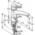 Смеситель Kludi MX 399060562 для кухонной мойки, с переключателем