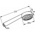 Душевая лейка Kludi Zenta 606000500