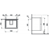 Тумба под раковину Laufen Kartell 4.0756.9.033.640.1