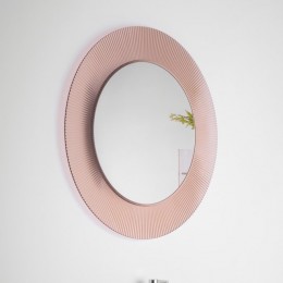 Зеркало Laufen Kartell by Laufen 80 розовое, с подсветкой