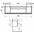 Тумба под раковину Laufen Palace 150x38 4.0135.4.075.463.1