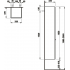 Шкаф-колонна Laufen Case 4.0202.1.075.463.R 35х33,5х165 см петли слева, белый матовый