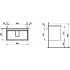 Тумба с раковиной Laufen Base 4.0239.2.110.261.1 белая глянцевая
