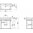 Тумба с раковиной Laufen Base 4.0239.2.110.261.1 белая глянцевая