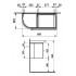 Тумба с раковиной Laufen Palace New 4.0153.2.075.463.1 белый матовый
