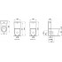 Унитаз-компакт Laufen Kartell безободковый, с микролифтом