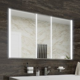 Зеркало-шкаф Laufen Frame 25 с подсветкой и монтажной рамой