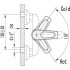 Смеситель Lemark Omega LM3102C для ванны с душем
