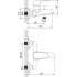 Смеситель Lemark Pramen LM3302C для ванны с душем