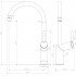 Смеситель Lemark Minima LM3805C для кухонной мойки
