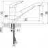 Смеситель Lemark Poseidon LM4204C для кухонной мойки