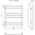 Полотенцесушитель электрический Lemark Unit П7 50x60, черный