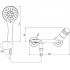Смеситель Lemark Wing LM5302C для ванны с душем