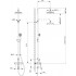 Душевая стойка Lemark Peretto LM6362RB