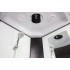 Душевая кабина Niagara Classic NG-6707-14G (800х800х2150) высокий поддон(40см) стекло ПРОЗРАЧНОЕ черные профиля 4 места