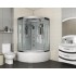 Душевая кабина Niagara Luxe NG-7744W (1200x1200х2150) высокий поддон стенки БЕЛЫЕ