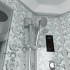 Душевая кабина Niagara Luxe NG-7744W (1200x1200х2150) высокий поддон стенки БЕЛЫЕ