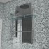 Душевая кабина Niagara Luxe NG-7744W (1200x1200х2150) высокий поддон стенки БЕЛЫЕ