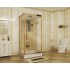 Душевая кабина Niagara Luxe NG-7714G (1000x900х2150) низкий поддон стенки ЗОЛОТО
