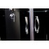 Душевая кабина Niagara Classic NG- 6508-14 (900х900х2150) высокий поддон(45см) стекло ТОНИРОВАННОЕ алюм черный