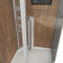 Душевая кабина Niagara Luxe NG-7717WD (1000x1000х2150) низкий поддон стенки ДЕРЕВЯННЫЕ