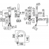 Смеситель для раковины на борт ванны Nobili Live WEBK110/9TBM на 4 отверстия