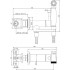 Комплект гигиенического душа Nobili AV00610CR