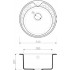 Кухонная мойка Omoikiri Tovada 51-DC Artgranit темный шоколад 4993368