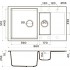 Кухонная мойка Omoikiri Daisen 86-2-GR Artgranit leningrad grey 4993475