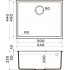 Кухонная мойка Omoikiri Bosen 54-U-GR Tetogranit leningrad grey 4993539