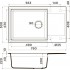 Кухонная мойка Omoikiri Sakaime 78-LB-GR Tetogranit leningrad grey 4993555