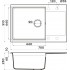 Кухонная мойка Omoikiri Daisen 78-LB-GR Artgranit leningrad grey 4993690