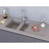 Кухонная мойка Omoikiri Kitagawa 100-2-GR Artceramic leningrad grey 4993804