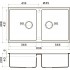 Кухонная мойка Omoikiri Kitagawa 83-2-U-WH Artceramic белый 4993809