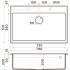 Кухонная мойка Omoikiri Tedori 79-BL Tetogranit черный 4993948