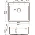 Кухонная мойка Omoikiri Tedori 57-PL Tetogranit платина 4993987