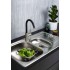 Смеситель для кухни Omoikiri Shinagawa-BL-BN 4994252 черный