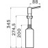 Дозатор Omoikiri OM-02-GR 4995036 leningrad grey