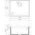 Комплект Мойка кухонная Omoikiri Bosen 54-U-BL черная + Смеситель Omoikiri Nakagawa 4994306 для кухонной мойки