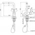 Смеситель Paulmark Dosse Do214418-418 для кухонной мойки