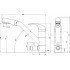 Смеситель Paulmark Hessen He213017-401 для кухонной мойки, антрацит