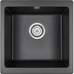 Мойка кухонная Paulmark Brilon PM104546-BL черный