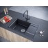 Мойка кухонная Paulmark PM317850-BL черная