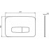 Комплект Унитаз подвесной Pestan Fluenta Basic 40006460 + Система инсталляции для унитазов Ideal Standard ProSys 120P R027767 + Кнопка смыва Ideal St