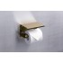 Держатель туалетной бумаги с полкой RUSH Edge (ED77141 Bronze)