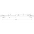 Душевая дверь в нишу Ravak BLDP2-100 Transparent, профиль белый