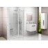 Душевая дверь в нишу Ravak CSD2-110 Transparent, профиль белый