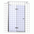 Душевая дверь в нишу Ravak CSD2-120 Transparent, профиль сатин