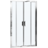 Душевая дверь в нишу Ravak 10DP4-130 Transparent, профиль хром