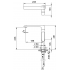 Смеситель для раковины Ravak Flat FL 016.00 X070125 с поворотным изливом